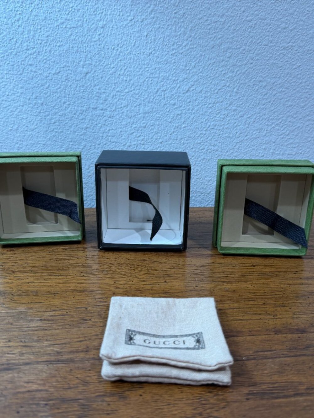 Gucci Empty Fragrance Gift Box Lot with Dust Pouch - Picture 5 of 5